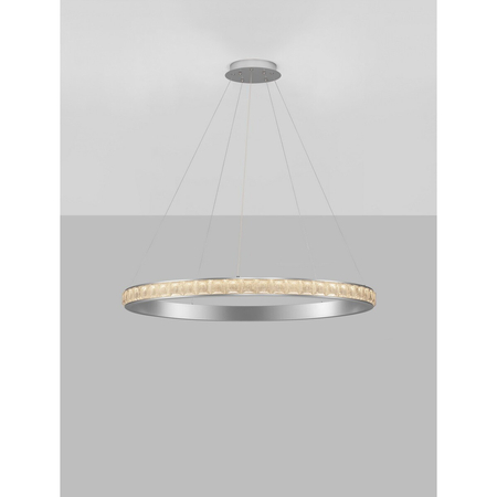 Lampa wisząca Luces Exclusivas MONTALO LE45404 srebrny i odcienie srebra