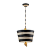 Lampa wisząca Elstead Lighting South Beach czarny/beżowy FB-SOUTHBEACH-P