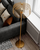 Lampa podłogowa By Rydens Daisy 4100910-6503 złoty matowy
