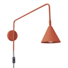 Sollux Lighting Kinkiet NOX ochra czerwona SL.1701