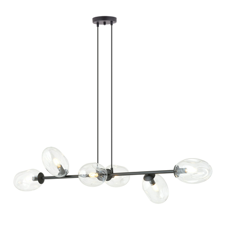 Lampa wisząca PANDORA 6 Emibig 1262/6 czarny