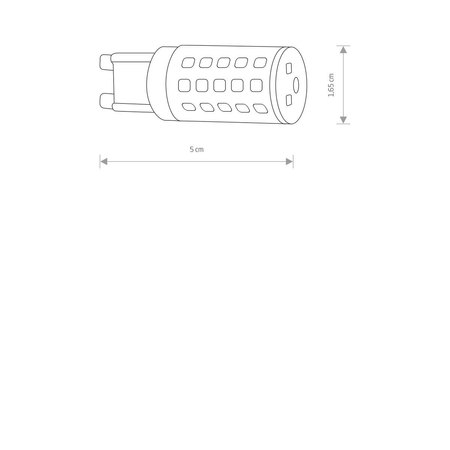 Żarówka BULB LED G9 4W Nowodvorski 7503 