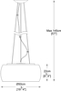 Żyrandol Zuma Line Crystal P0076-06X-F4FZ