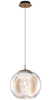 Lampa wisząca HELENA A Azzardo AZ3341 mosiądz