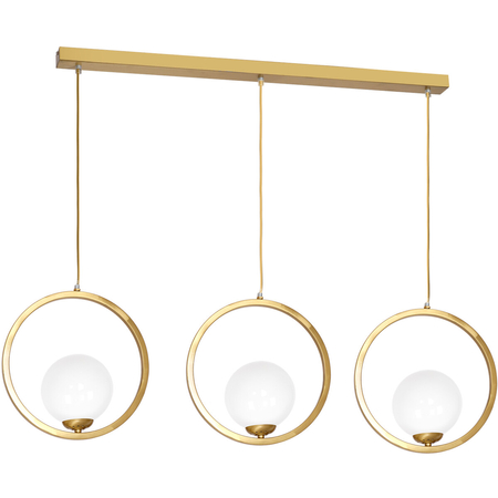 Milagro Lampa wisząca VIENNA 3xE14 MLP5574 Mosiądz