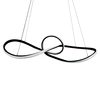 Milagro Lampa wisząca Marco Black 42W LED ML8116 CZARNY