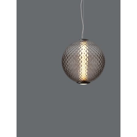 Lampa wisząca Luces Exclusivas CORVELA LE45174 szary i odcienie szarości, brązowy i odcienie brązu