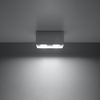 Sollux Lighting Plafon QUAD naturalne drewno SL.0493