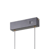 Lampa wisząca Italux Montiela PND-34374-3-BK Czarny mat, złoty