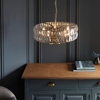 Lampa wisząca Endon Lighting Clifton 106244 mosiądz