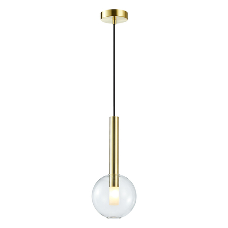Milagro Lampa wisząca NIKO GOLD 1xG9 fi 150 ML0330 ZŁOTY