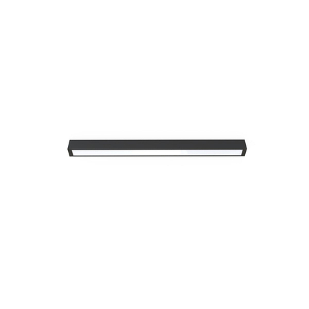 Plafon STRAIGHT CEILING LED M Nowodvorski 7598 czarny/biały