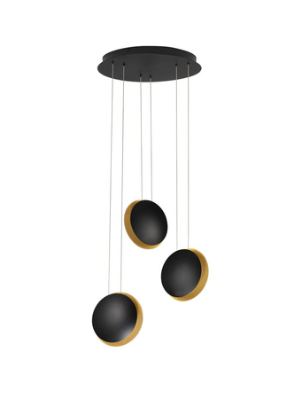 Lampa wisząca Luces Exclusivas BACA - czarny mat LE43231