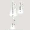 Lampa wisząca Foscarini 182027-10 Tress piccola