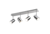 Lampa sufitowa Trio 880400406 srebrny