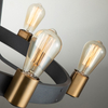 Lampa wisząca / Półplafon Silas - 6 źródeł światła Quintiesse QN-SILAS-6P-DZ
