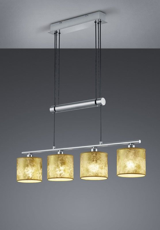 Lampa wisząca Trio 305400479 srebrny