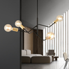 Lampa sufitowa BOLT 4 BLACK GOLD Emibig 1125/4 czarny