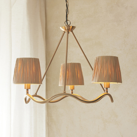Lampa wisząca Endon Lighting Wriggle 114213 mosiądz