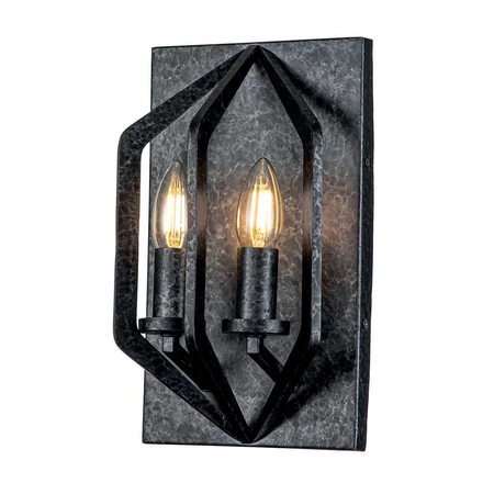Kinkiet Elstead Lighting Vanguard czarny QZ-VANGUARD2-OK