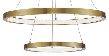Lampa wisząca Luces Exclusivas IRUN LE41414 mosiądz