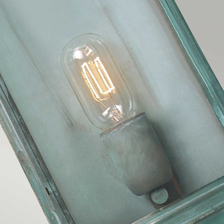 Lampa zewnętrzna Elstead Lighting Downing Street turkusowy DOWNING-STREET-V
