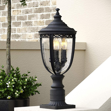 Lampa zewnętrzna Elstead Lighting English Bridle czarny FE-EB3-M-BLK