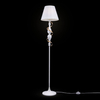Lampa podłogowa Maytoni ARM010-01-W Intreccio - Biały z dodatkiem złota