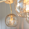 Endon Lighting Lampa wisząca 91969 mosiądz
