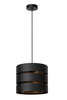 Lampa wisząca Lucide ROSAS 21433/01/30 czarny/złoty