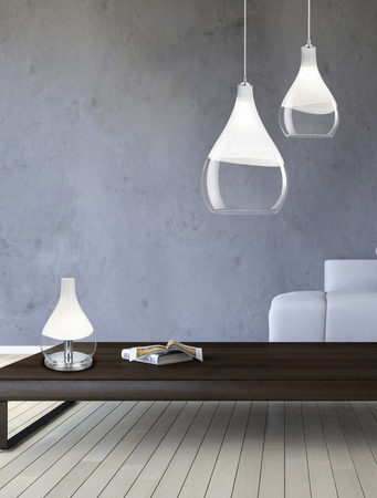 Lampa wisząca Trio 315300106 srebrny