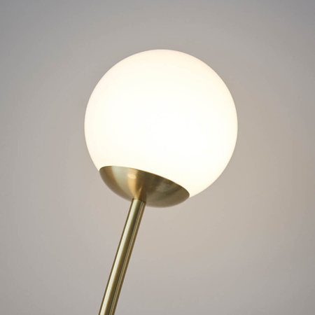 Endon Lighting Lampa podłogowa 92219 mosiądz