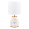 Lampa stołowa Zuma Line HS8605-WH LAMPA STOŁOWA BIAŁY/ZŁOTY