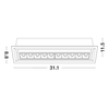 Oczko Luces Exclusivas MURELIA LE65130 czarny