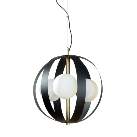 Lampa wisząca Zuma Line 1137 czarny/złoty