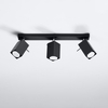 Sollux Lighting Plafon MERIDA 3 szary SL.0457