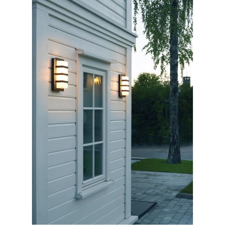 BODEN 860 BLACK E27 LED 9W OPAL LAMPSHADE