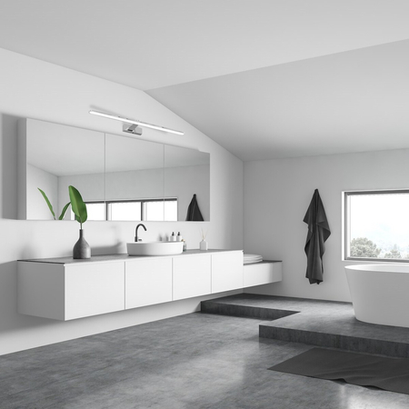 Milagro Kinkiet SPLASH CHROME 80cm 16W LED ML5722 CHROM