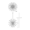 Lampa wisząca Zuma Line P0491-09C-F7DY Urchin