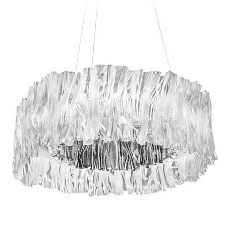 Lampa wisząca Slamp ACCORDÉON 2700K - SILVER M ACRSM00SLV01T27NMTEU srebrny