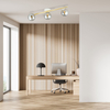 Lampa sufitowa SPLENDI 3 Emibig 1247/3 biały/złoty