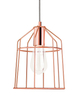 Lampa wisząca Luces Exclusivas RAWSON LE42162 miedziany