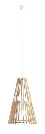 Lampa wisząca FERB Aldex 993G_L drewniany