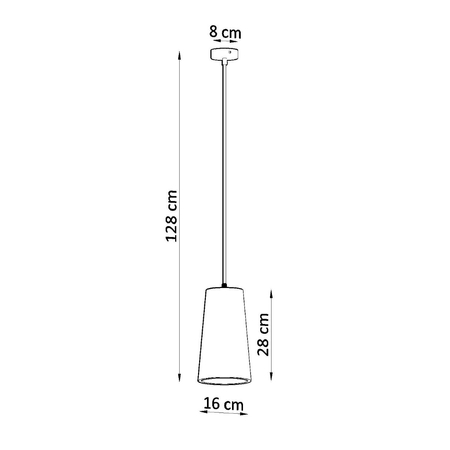 Sollux Lighting Lampa wisząca ceramiczna GULCAN SL.0849