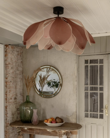 Lampa sufitowa By Rydens Lou Lou Ø80 różowy