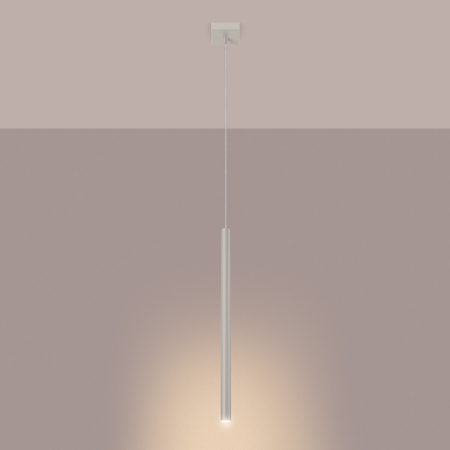 Sollux Lighting Lampa wisząca PASTELO 1 biała SL.0465