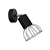 Milagro Kinkiet DANTE BLACK/SILVER 1x mini GU10 MLP7356 Czerń / Chrom