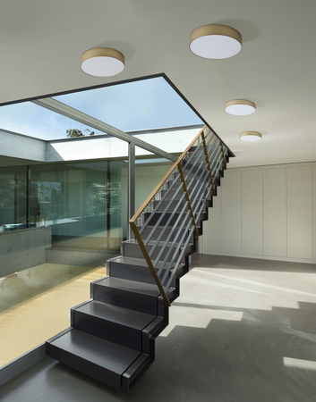 Plafon MONZA R 50 CCT + REMOTE CONTROL (CHA) Azzardo AZ4765 szampański