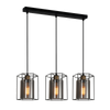 Lampa wisząca Italux PND-78901-3-BK+SG Kalula