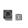 Milagro LAMPA SUFITOWA BLOCCO SZARY 1x7W GU10 LED ML835 Szary